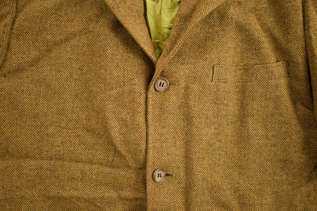 Vintage 1980s CE-Doc's Clothing Wool Blazer Jacket Size