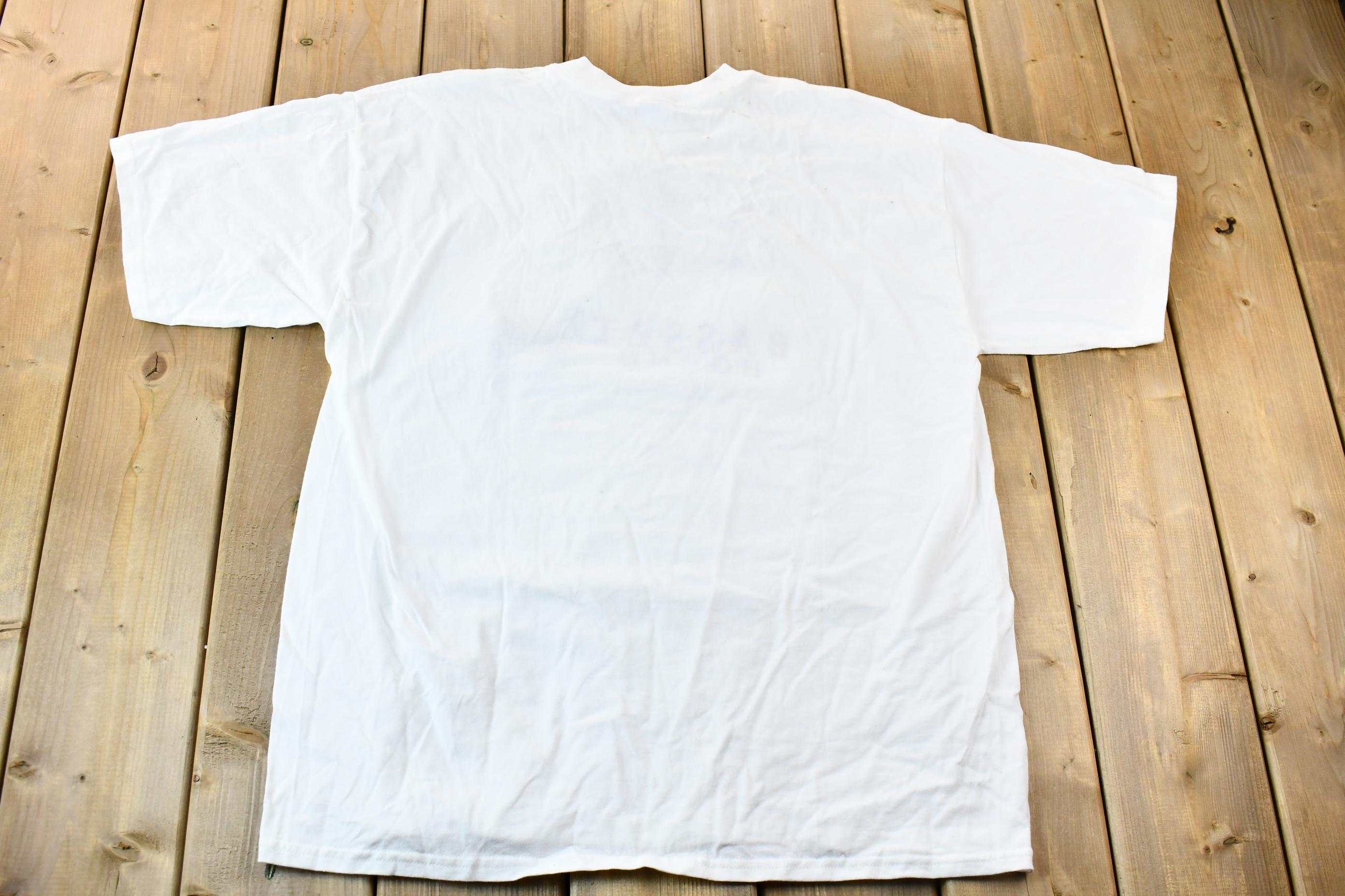 Vintage 1990s GRS Dogs Embroidery and Graphic Single Stitch Basset Hound T-Shirt