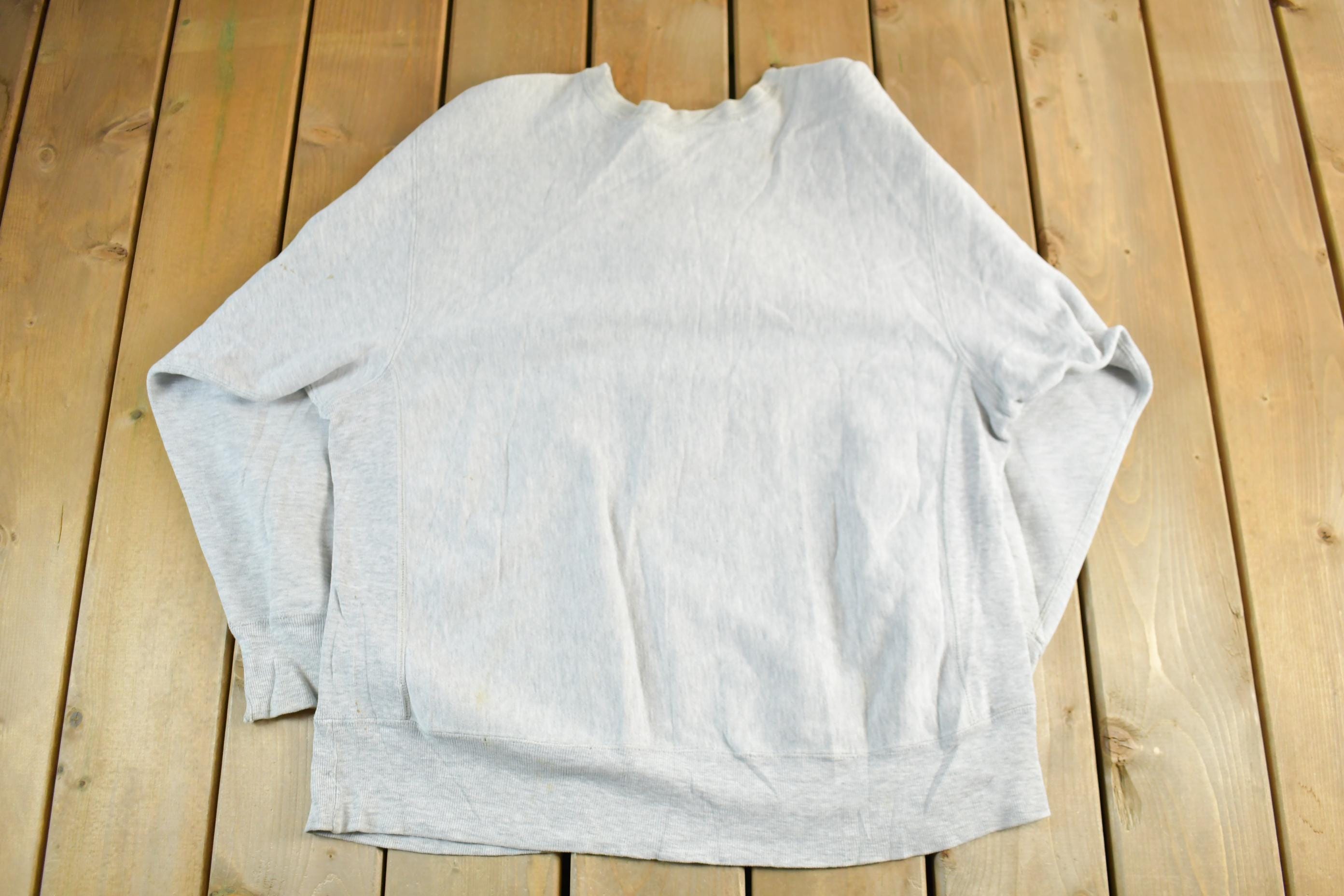 Vintage 1980s Champion Reverse Weave Charles City Wrestling Crewneck Men's XL