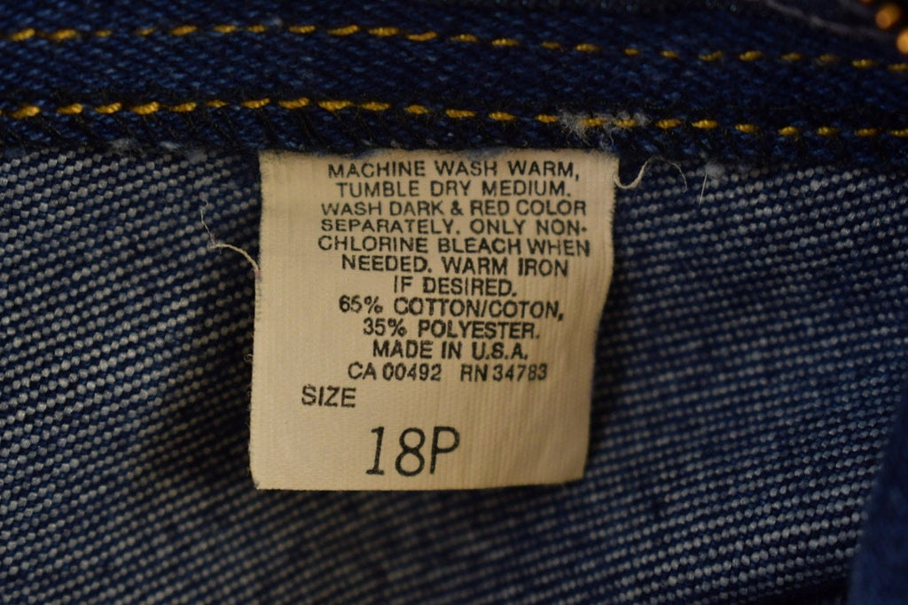 Vintage 1970s Lee Jeans Size 31 x 27.5