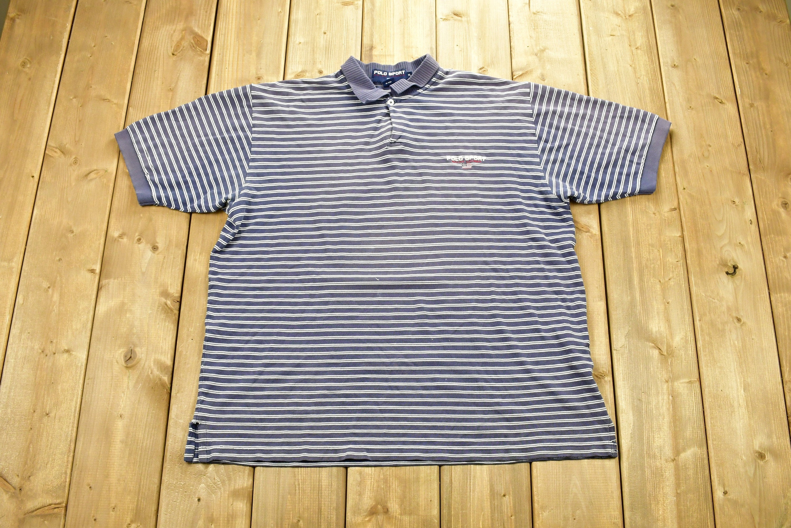 Vintage 1990s Polo Sport Ralph Collared T-Shirt