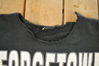 Vintage 1990s University of Georgia Bulldogs Distressed Crewneck Sweatshirt Men's Large
