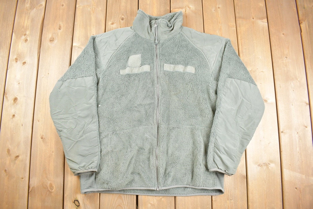 Vintage 1990s Military Cold Weather Fleece Sweater