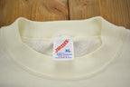 Vintage 1990s Cute Christmas Crewneck Sweater Made In USA - XL