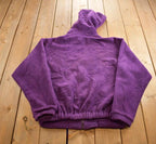 Vintage 1980s Garden Mountain Purple Fleece Sweater