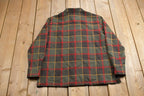 Vintage 1990s Pendleton Plaid Zip Up Rider Shirt