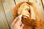 Vintage 1960s 1970s Leather Suede Bootcut Pants Jeans Women's 28 x 30.5