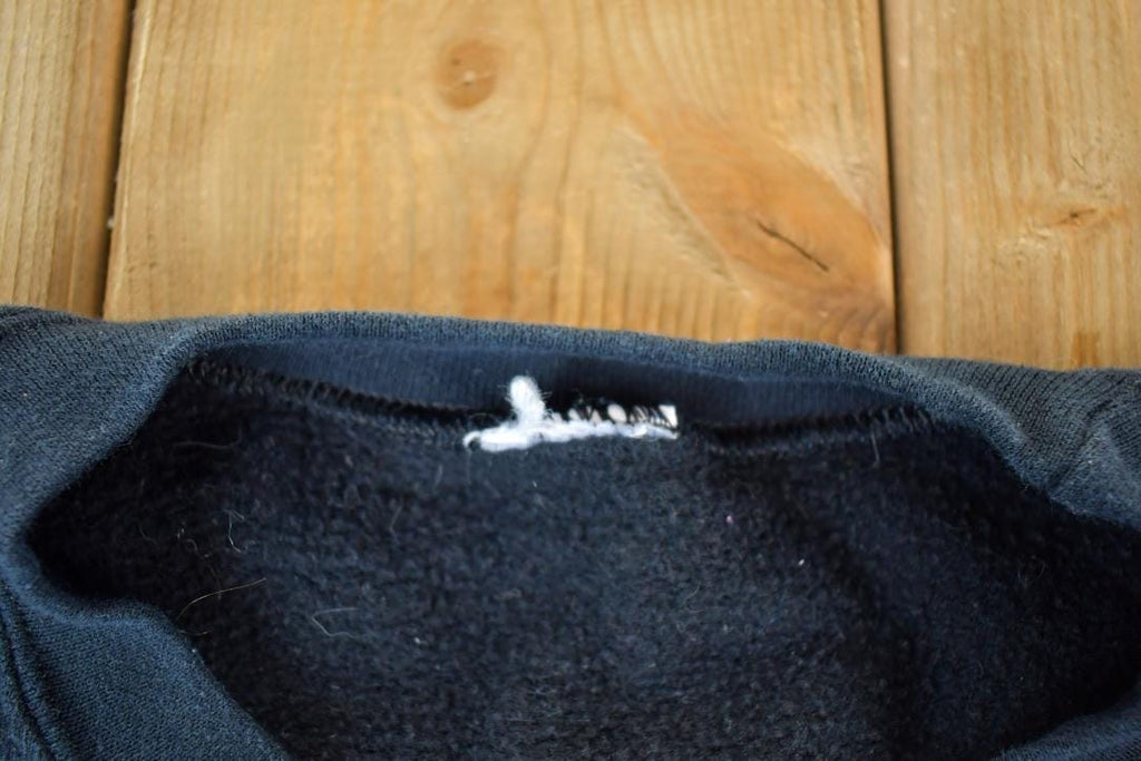 Vintage 1990s Salem Massachusetts Black Cat Heavyweight Crewneck Sweatshirt Mens XL