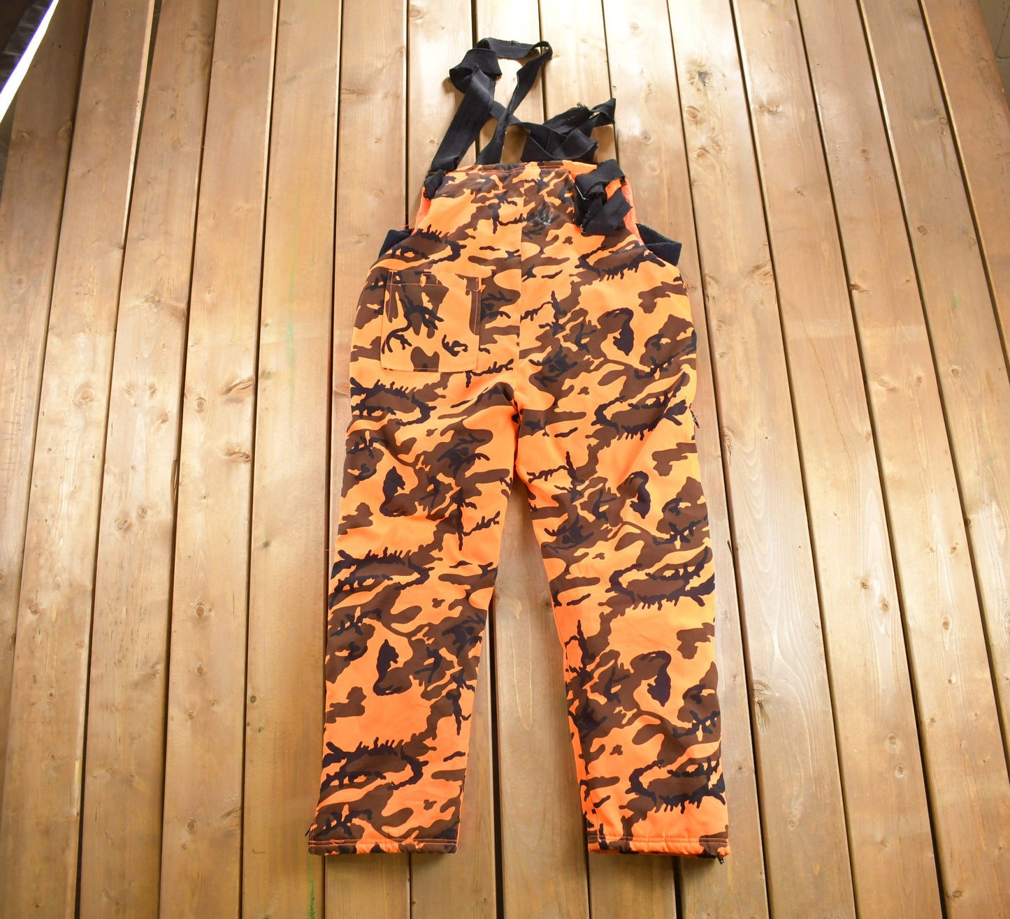 Vintage 1980s Bushmaster Hi Vis Camo Overalls / Coveralls / Vintage Overalls / Hype Vintage / Streetwear / Vintage Workwear / Hunting