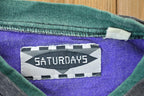 Vintage 1990s Saturdays Crewneck Sweatshirt