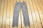 Vintage 1990s Levi Strauss Red Tab 505 Black Wash Denim Jeans Size 32 x 36