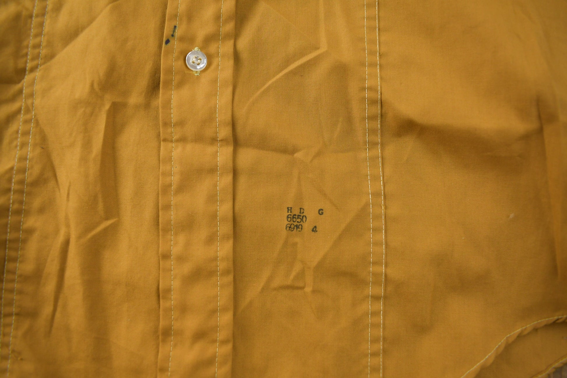 True Vintage 1970s Body Shirt By Campus Button Up Dress Shirt