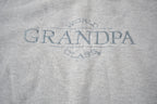 Vintage 1990s World Class Grandpa Embroidered Crewneck Sweatshirt Made In USA