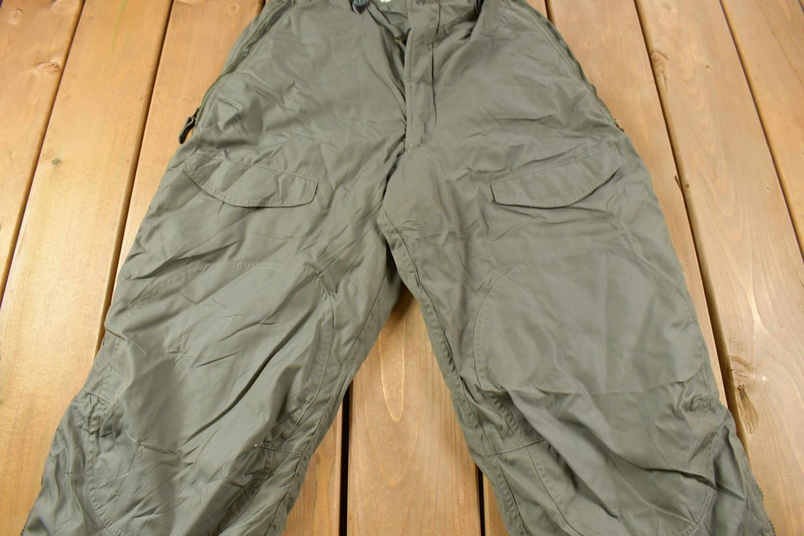 Vintage 1982 F Type F-18 Extreme Cold Weather Military Pants Size 28