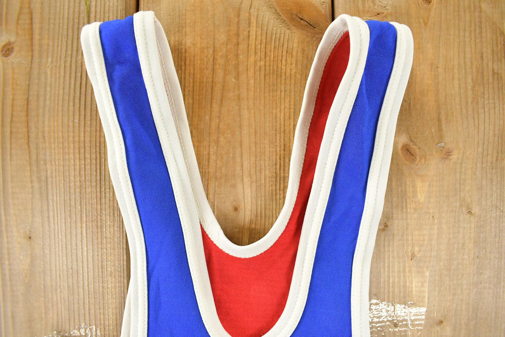 Vintage 1980s Matman Wrestling Singlet Uniform Men's Small