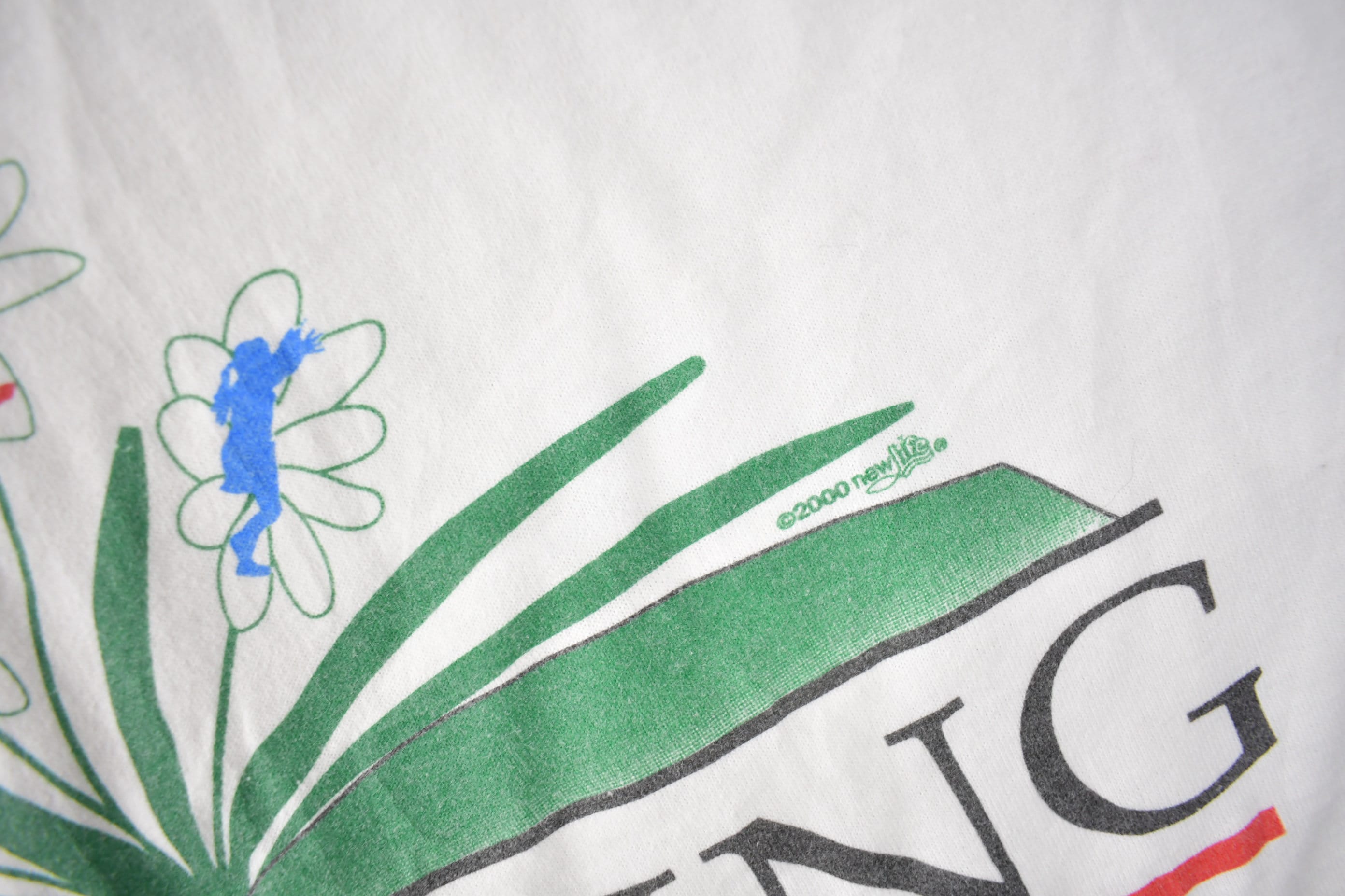 Vintage 2000 Teaching Planting For Tomorrow Graphic T Shirt