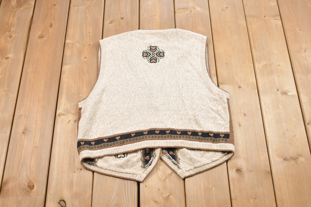 Vintage Christopher & Banks Knitted Sweater Vest