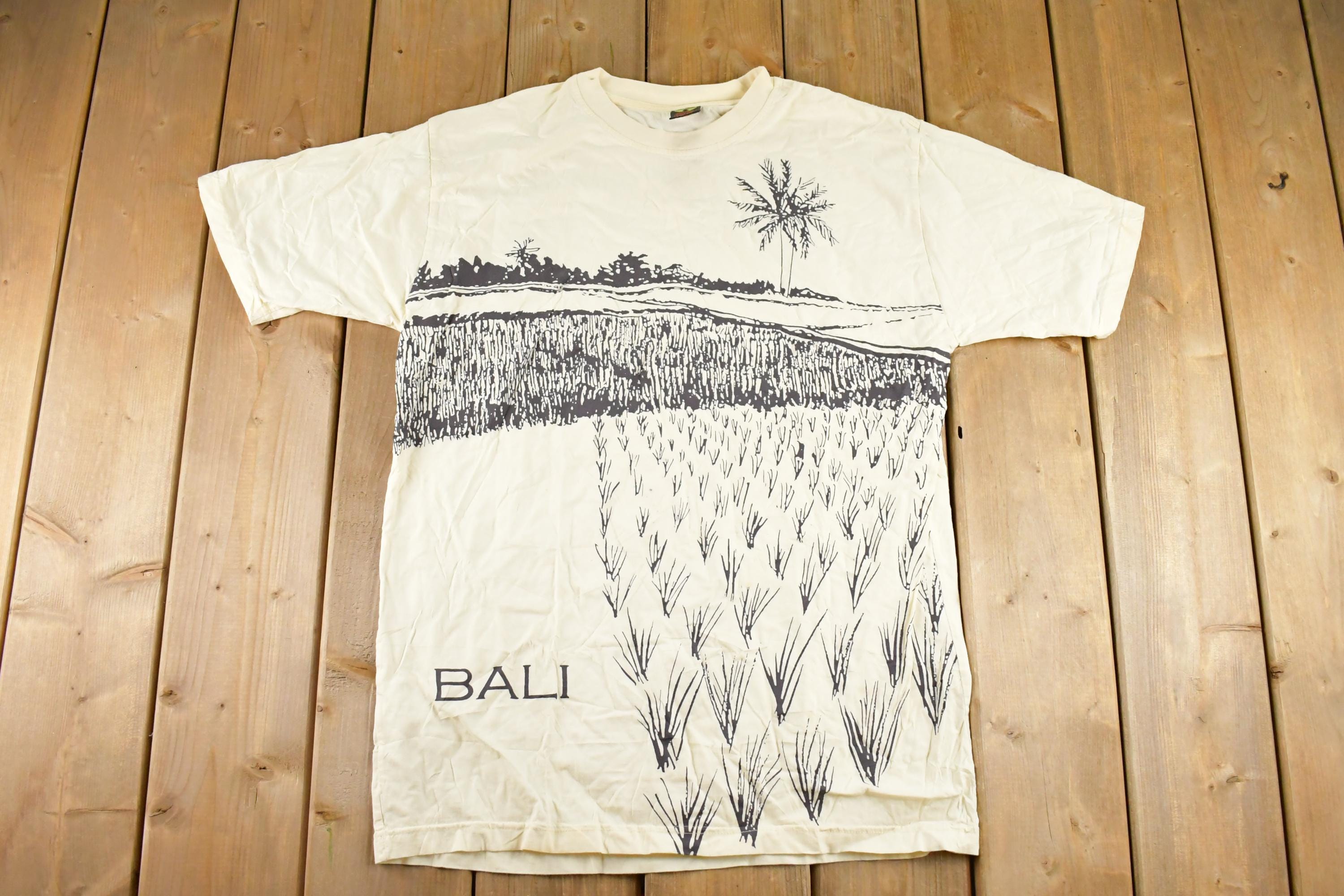 Vintage 1990's Bali Heavyweight Souvenir Travel T-Shirt Mens M