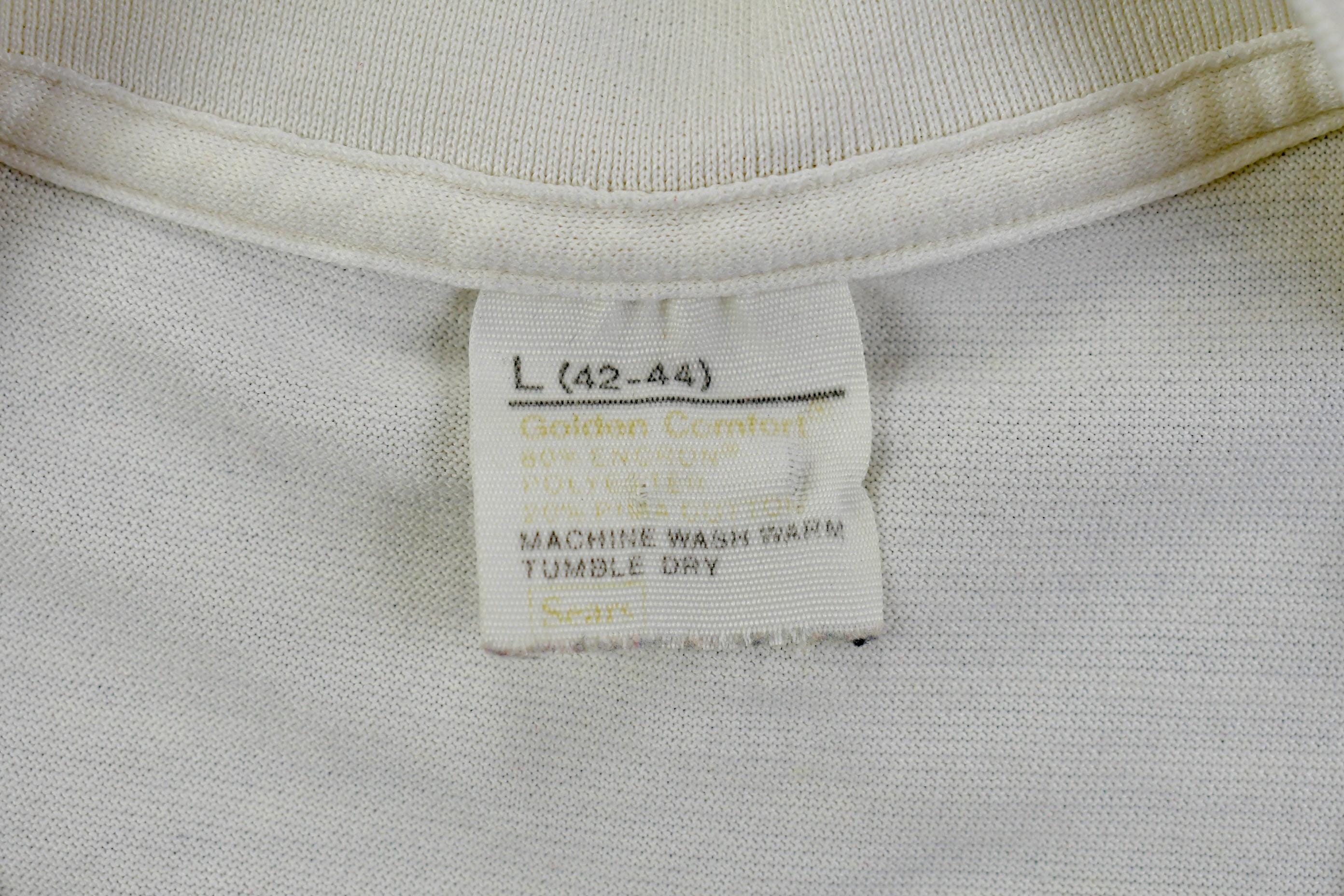 True Vintage 1970s Sears Simple V Neck T Shirt