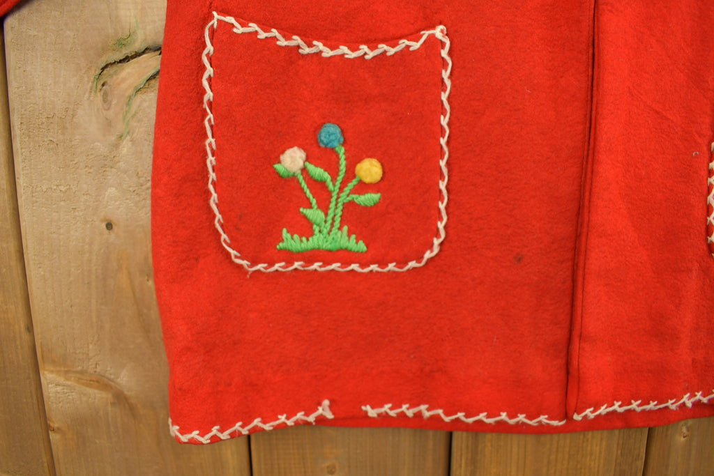 Vintage 1950s Mexican Hand Embroidered Jacket