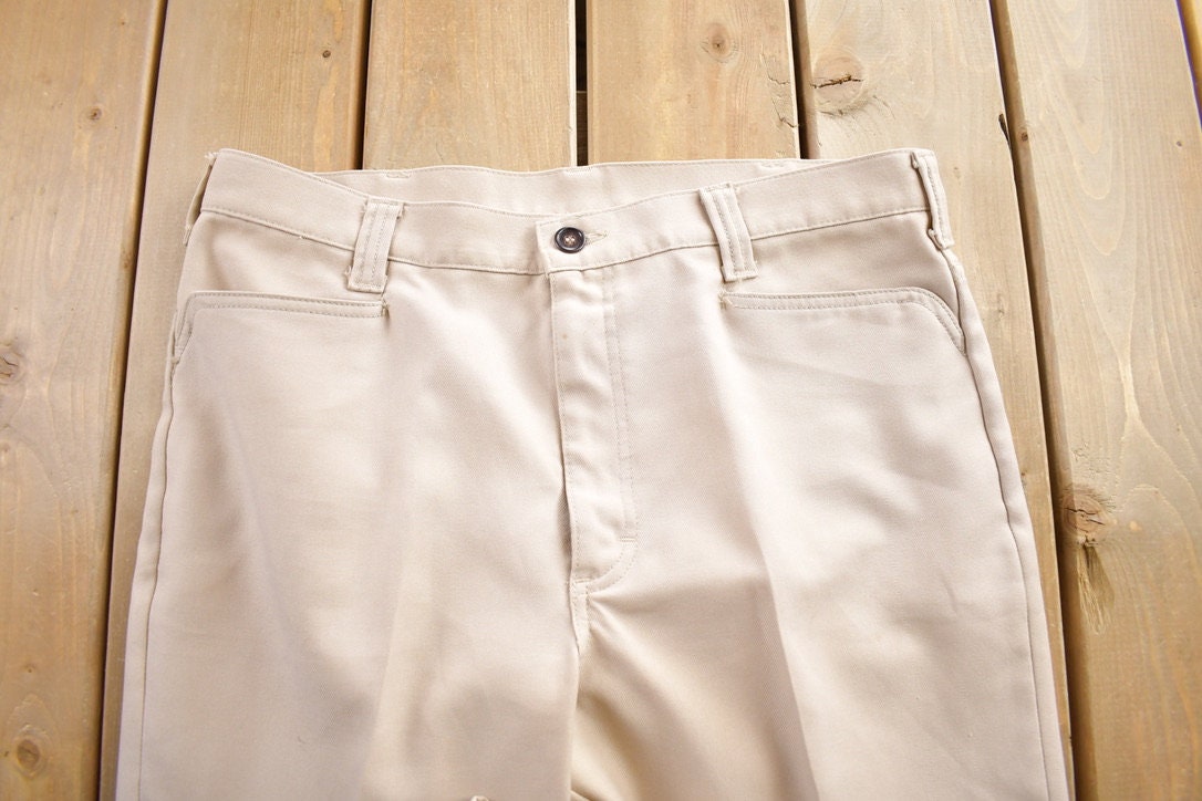 Vintage 1980s Lee Slacks Made In USA Size 38x30
