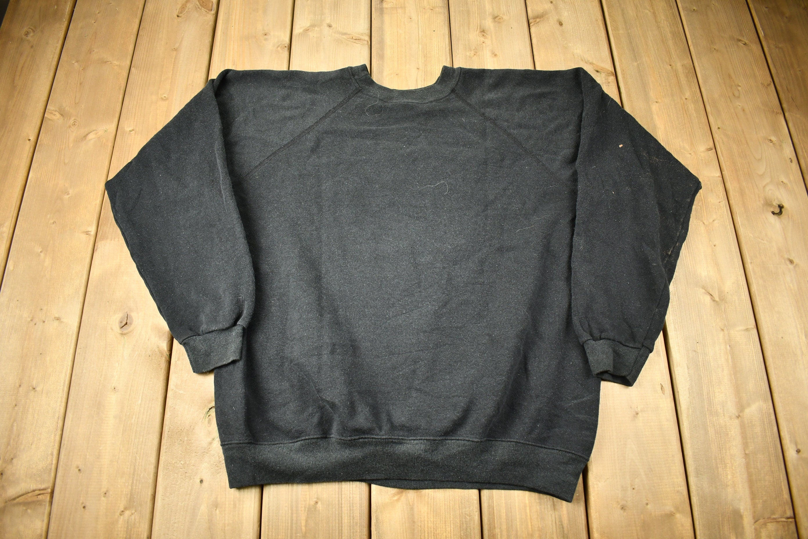Vintage 1980s Universal Studios Florida Raglan Crewneck Sweatshirt