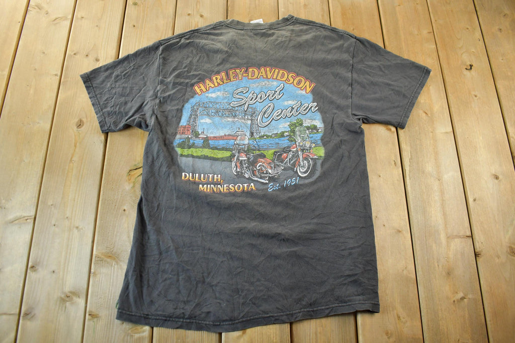 Vintage 1990s Harley Davidson Motorcycles T-Shirt Made In USA
