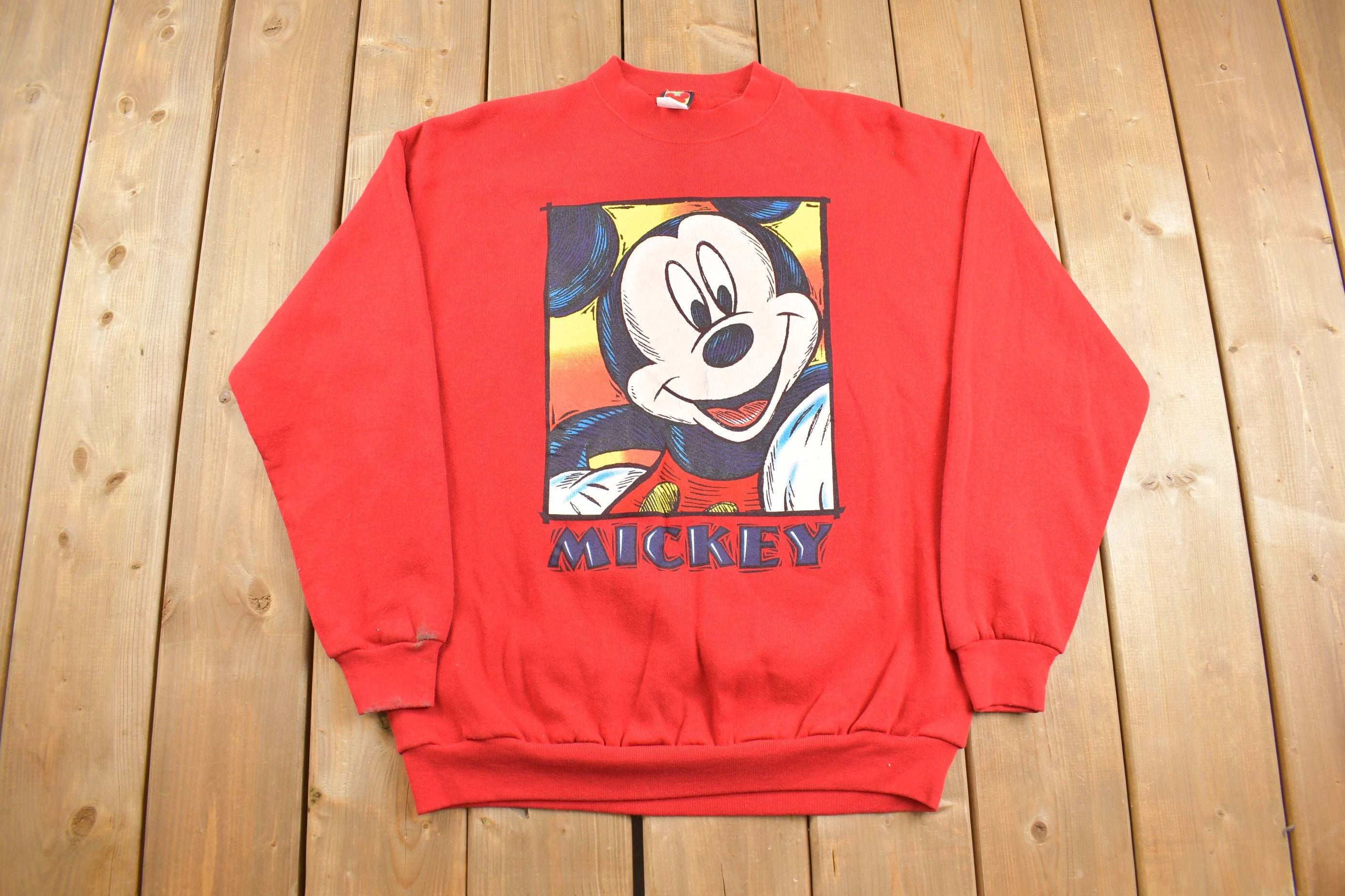 Vintage 1990s Mickey Mouse Crewneck Sweatshirt