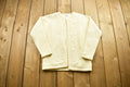 Vintage 1990s 100% Wool Hand Detailed Cable Knit Open Cardigan Sweater