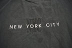 Vintage 1990s New York City NYC Embroidered Souvenir T Shirt