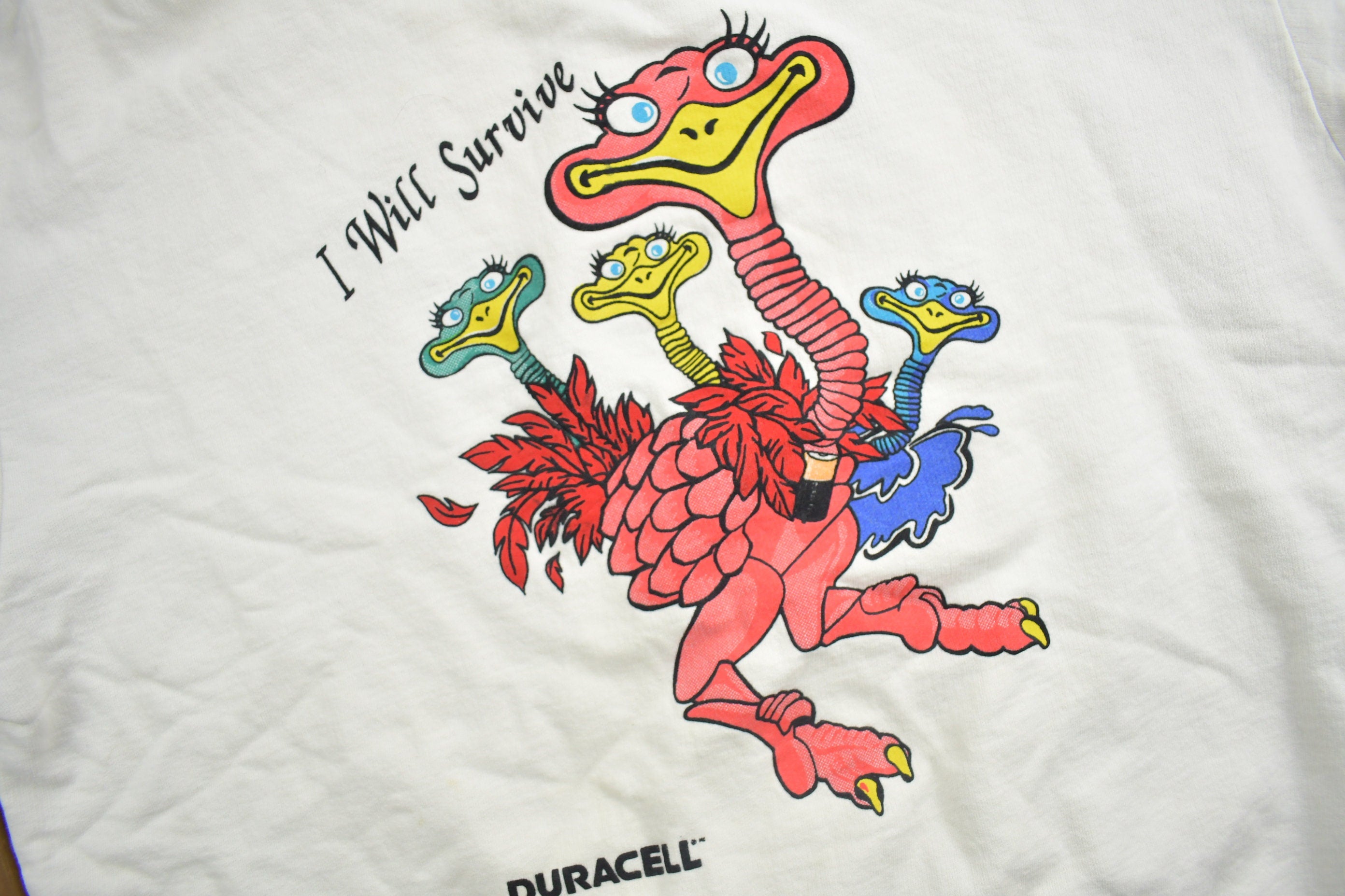 Vintage 1990s Duracell Batteries Promo Crewneck Sweatshirt  90s Crewneck  Made In Canada  Streetwear  I Will Survive