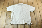 Vintage 1990s North Country Eaton White Golf Polo Shirt