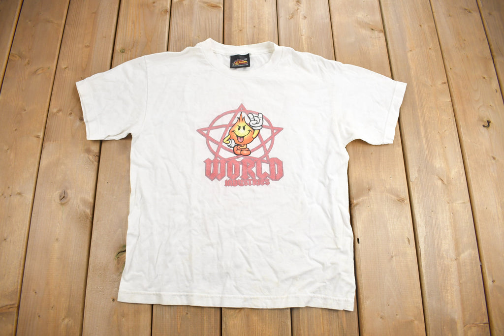 Vintage 1990s World Industries Graphic T Shirt