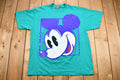 Vintage 1980s Smiling Mickey Mouse Graphic T-Shirt