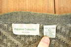 Vintage 1990s Potomac Connection Abstract Knit Cardigan Sweater Mens L