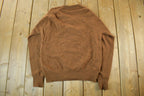 Vintage 1980s The Bay Wool V Neck Pullover Knit Sweater Adult Small