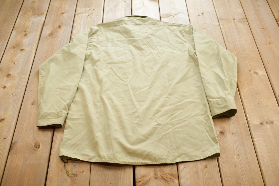 Vintage Y2k Dickies Short Sleeve Button Up Shirt