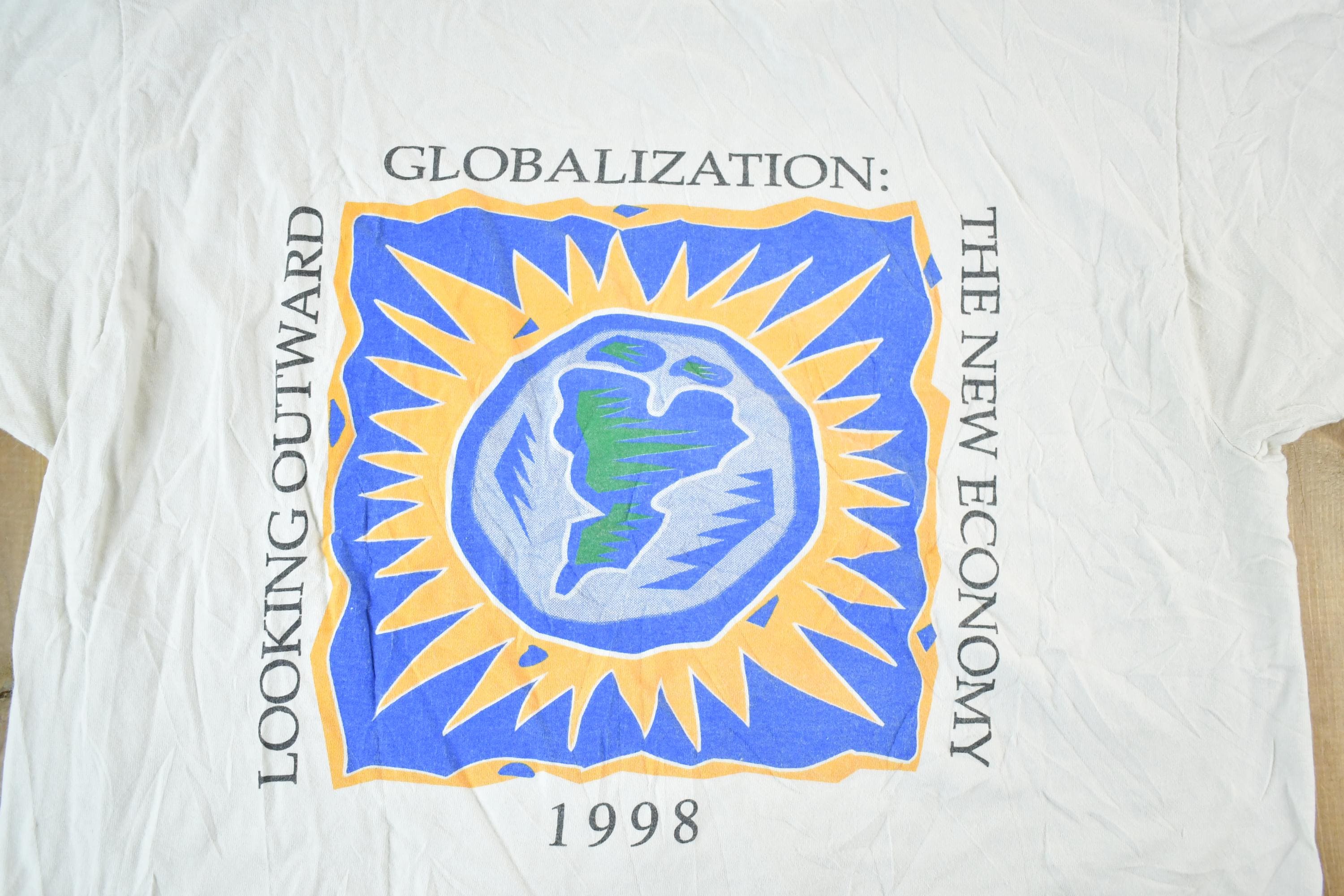 Vintage 1998 The CGI Alaska Academic Decathlon Souvenir T-Shirt Mens L