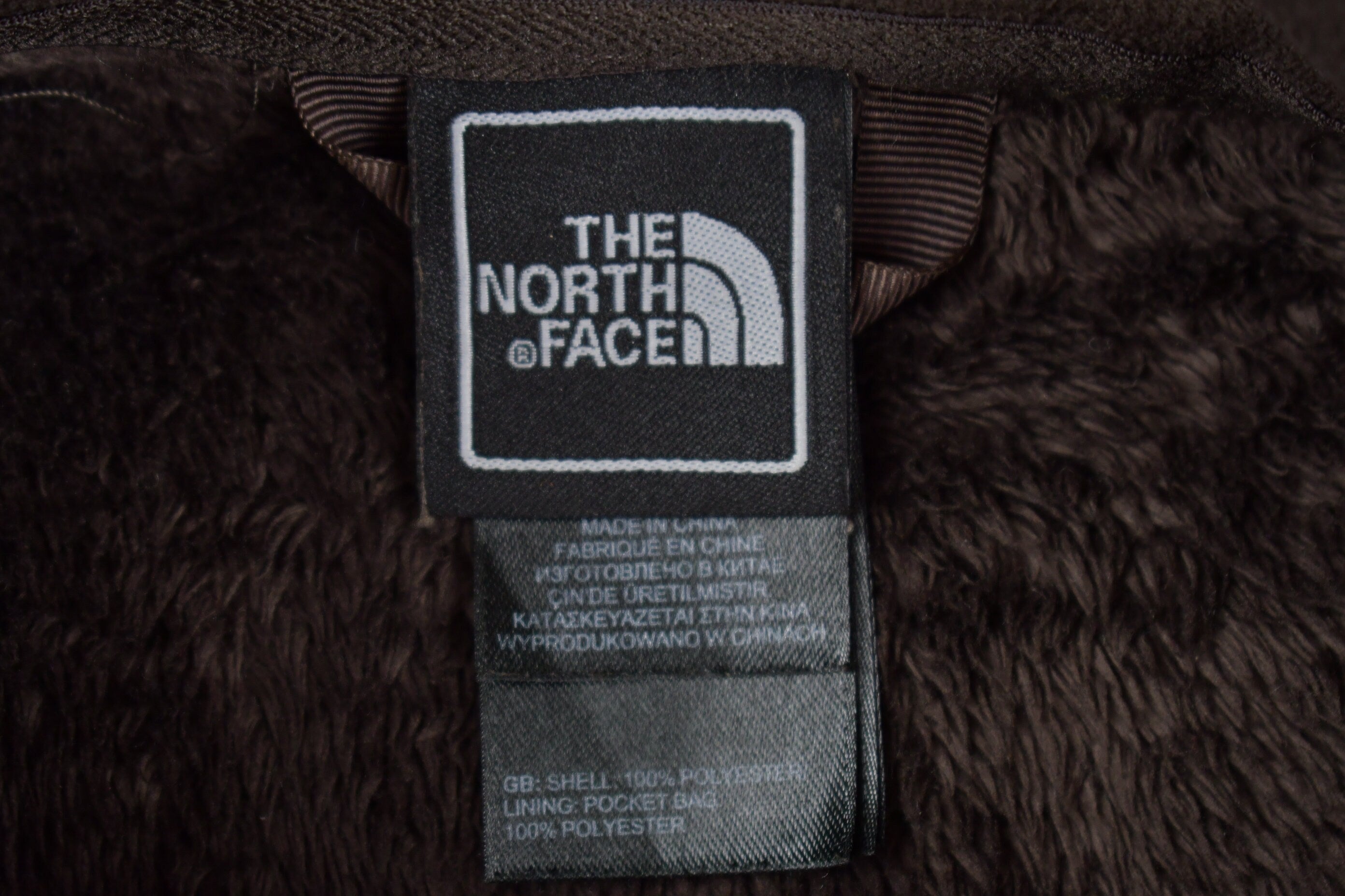Vintage 1990s North Face Zip Up Fleece Sweater