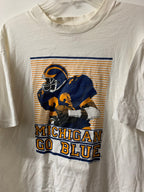Vintage 1989 University Of Michigan Wolverines Graphic T-Shirt