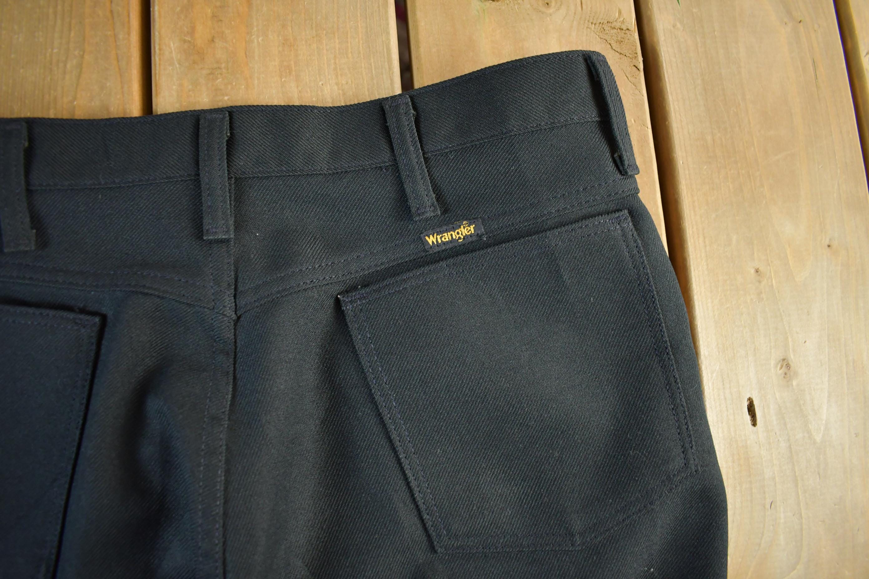 Vintage 1980s Wrangler Rancher Denim Jeans Adult 34 x 28