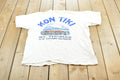 Vintage 1990s Kon Tiki St Thomas US Virgin Islands Glass Bottom Boat Souvenir Travel T-Shirt Mens M / 90s Single Stitch / Vacation