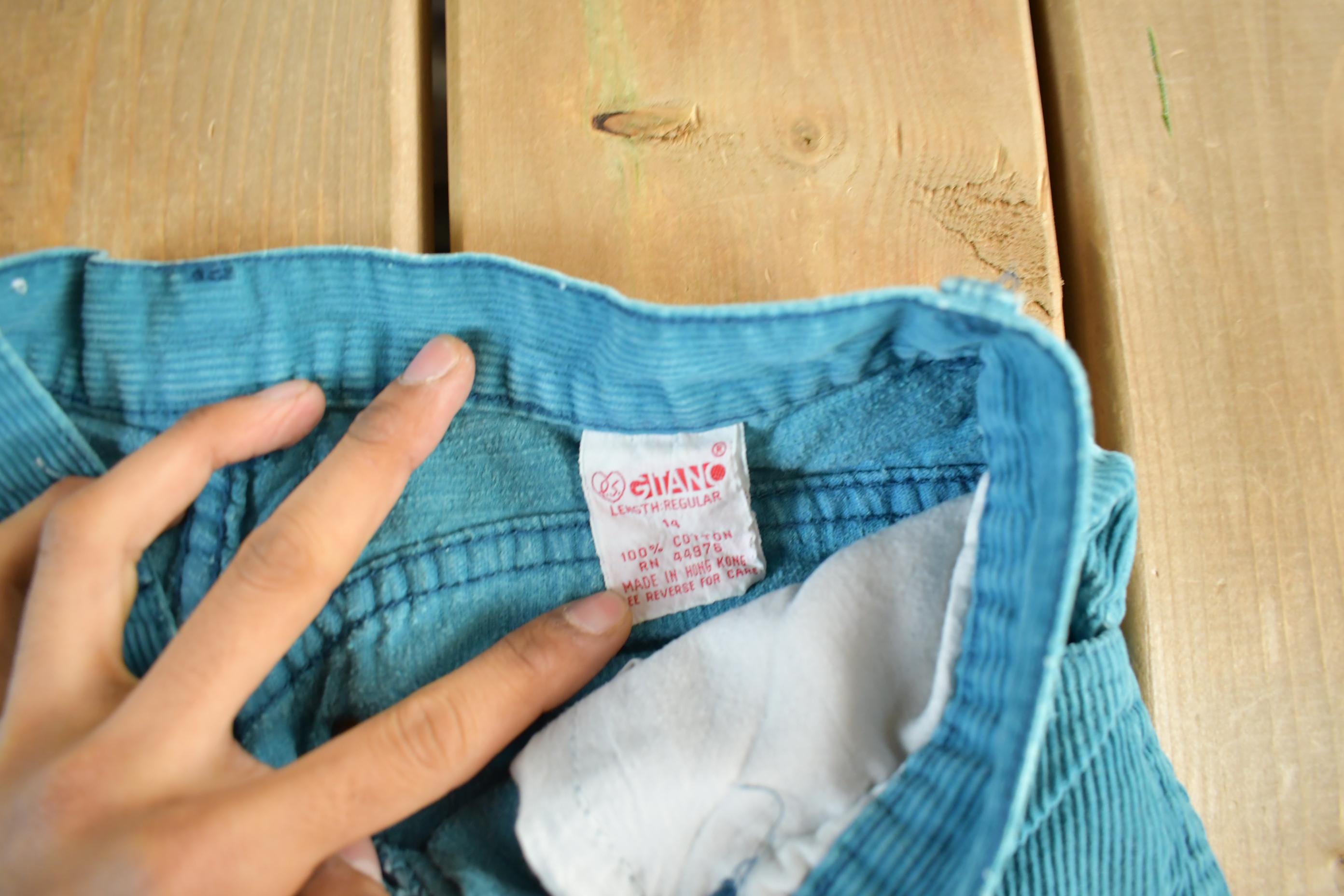 Vintage 1990s Gitano Corduroy Pants Women's 27 x 29