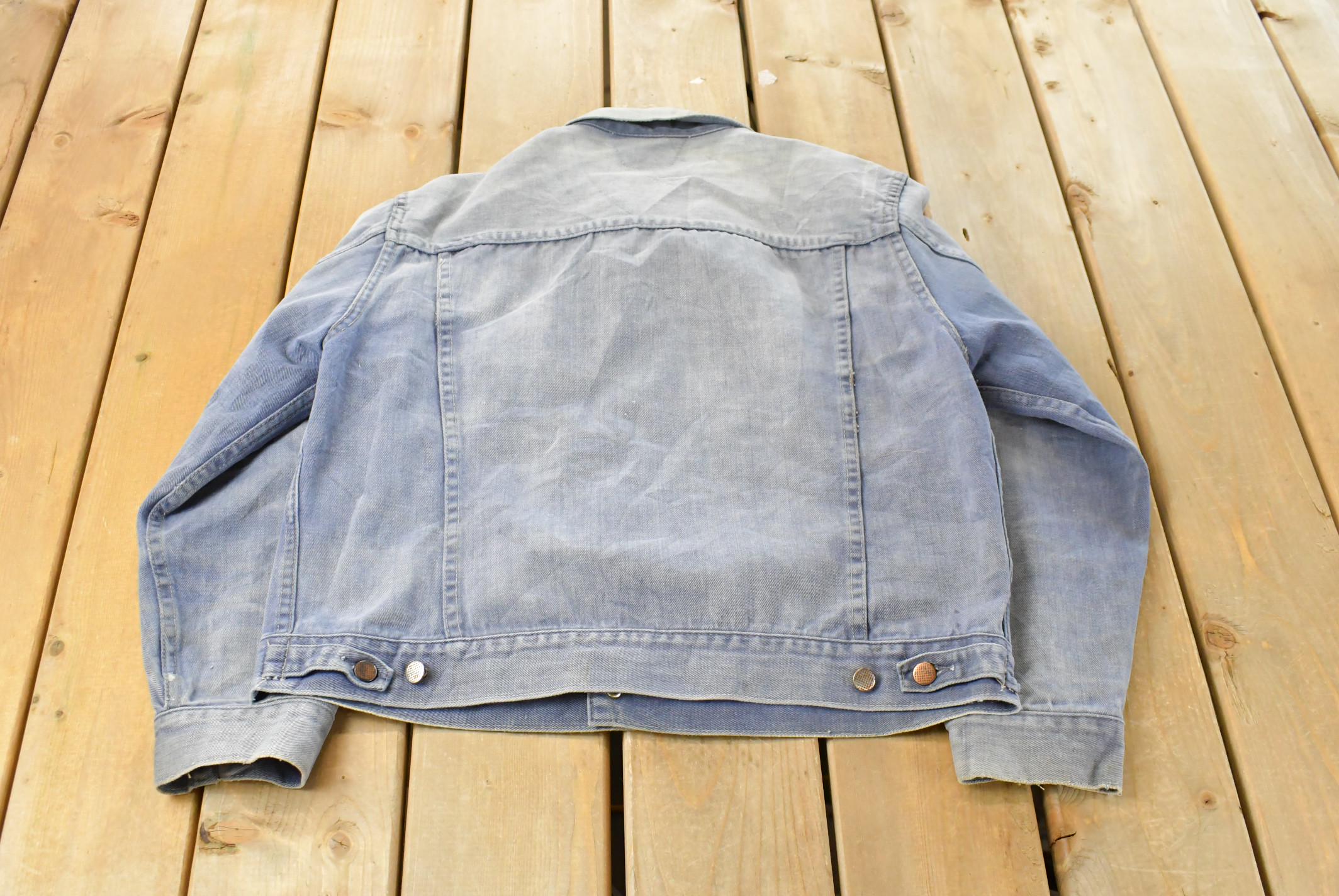 Vintage 1980s Dude Western Faded Jacket Men's M