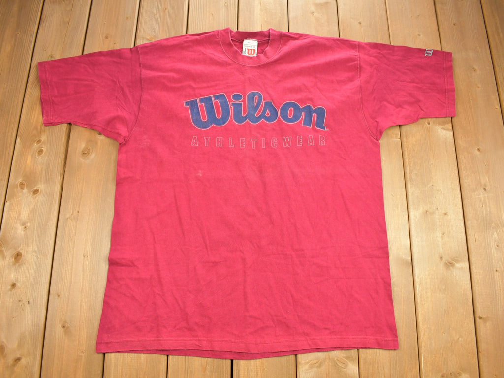 Vintage 1990s Wilson Athletic Wear Graphic T Shirt