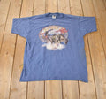Vintage 1990s Rodeo The Wild Ride Graphic T Shirt Made In USA