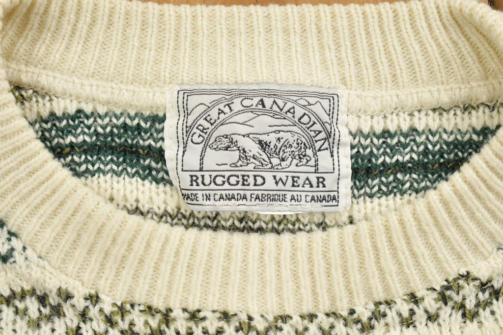 Vintage 1990s Great Canadian Knitted Sweater
