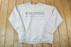 Vintage 1990s Wisconsin Souvenir Crewneck Sweatshirt Made In USA