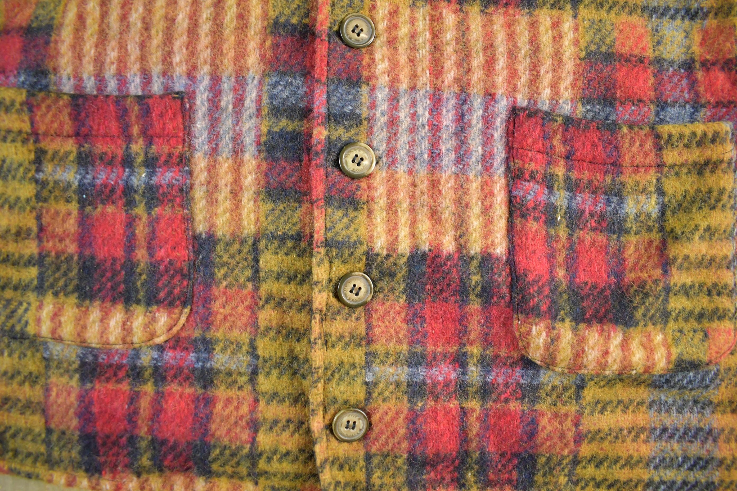 Vintage 1990s Resource Wool Vest Men's XL