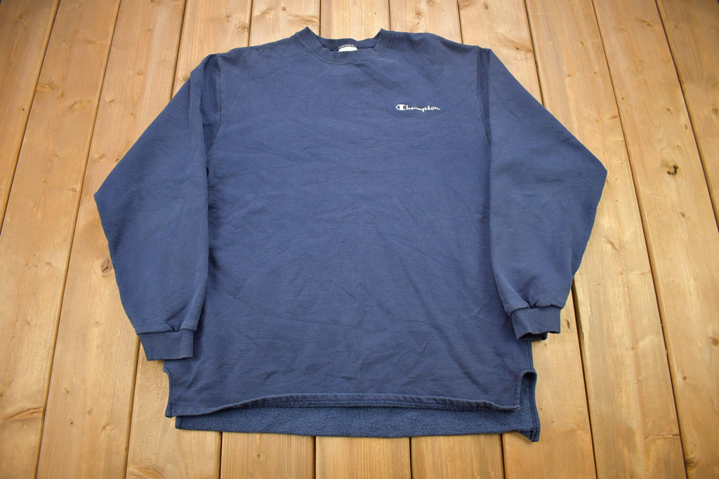 Vintage 1990s Champion Small Logo Crewneck Sweatshirt